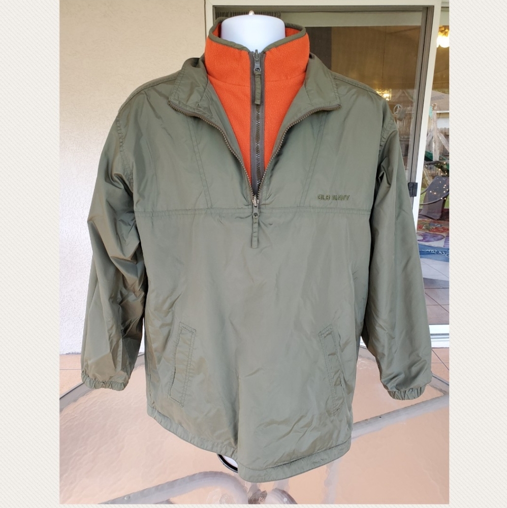 Old Navy Reversible Pullover Jacket Size Large